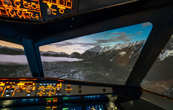 Flugsimulator A320 Frankfurt am Main (60 Min.)