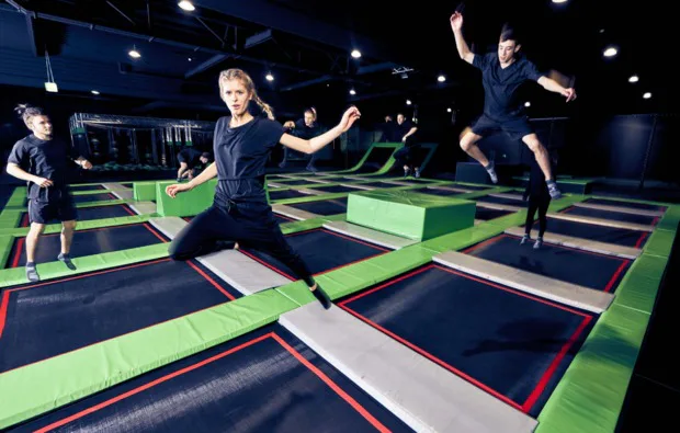 Trampolinhalle Herzogenrath für 2 - 1