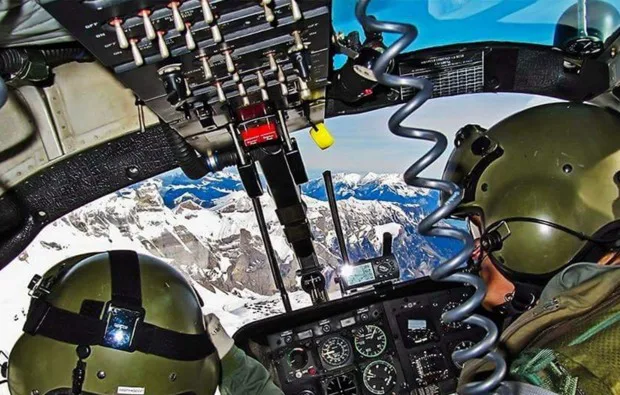 Hubschrauber-Simulator MBB Bo 105 Gensingen - 4