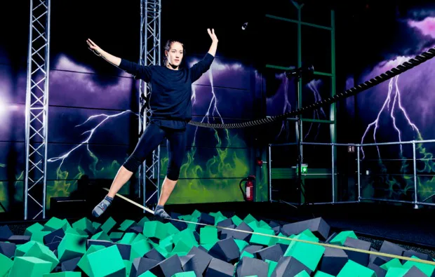 Trampolinhalle Bielefeld für 2 - 4