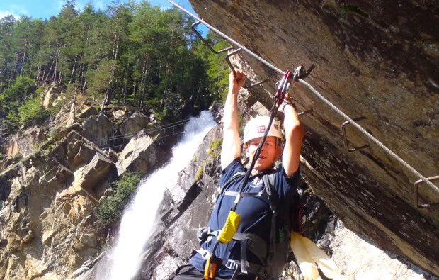 Klettersteig - Lehnerwasserfall (Mittel) Haiming für 2 - 1