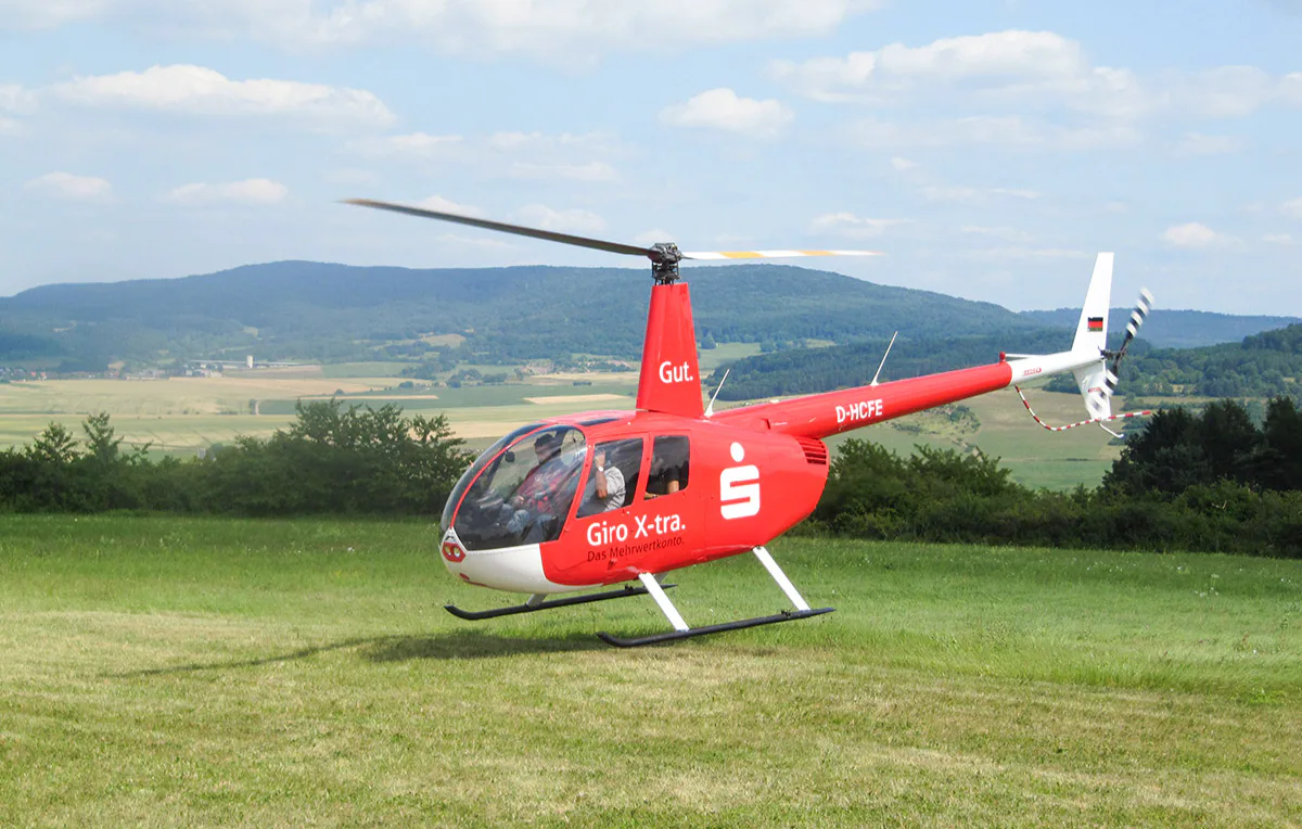 Hubschrauber Rundflug Speichersdorf (20 Min.) - 2