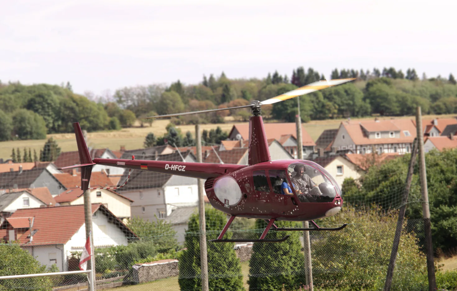 Hubschrauber selber fliegen Reichelsheim (20 Min.) - 2