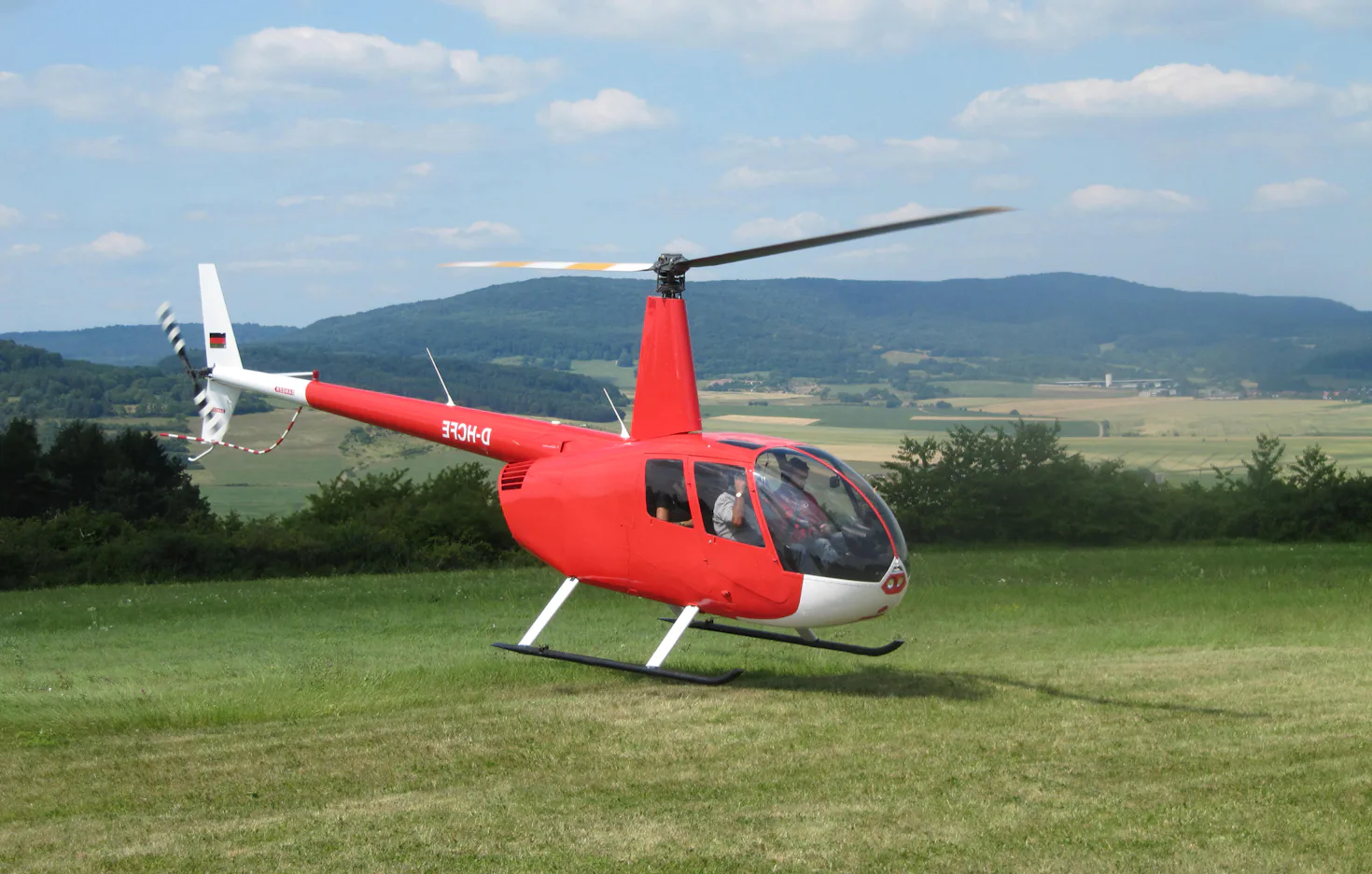 Hubschrauber selber fliegen Speichersdorf (30 Min.) - 3