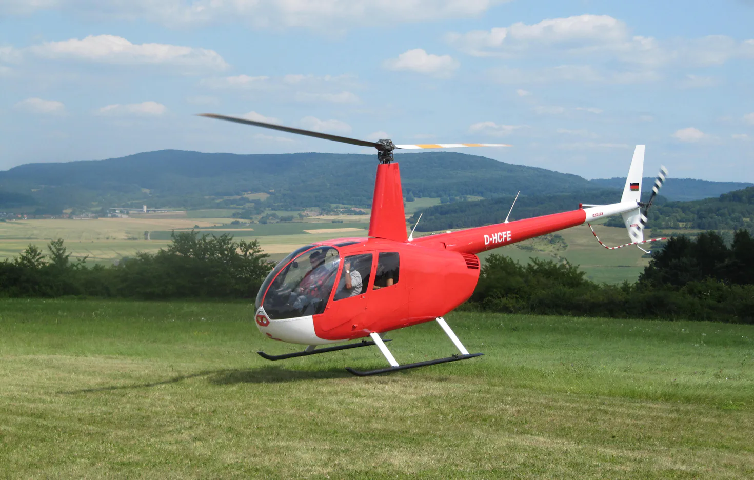 Hubschrauber Rundflug Hörselberg- Hainich (30 Min.) - 3