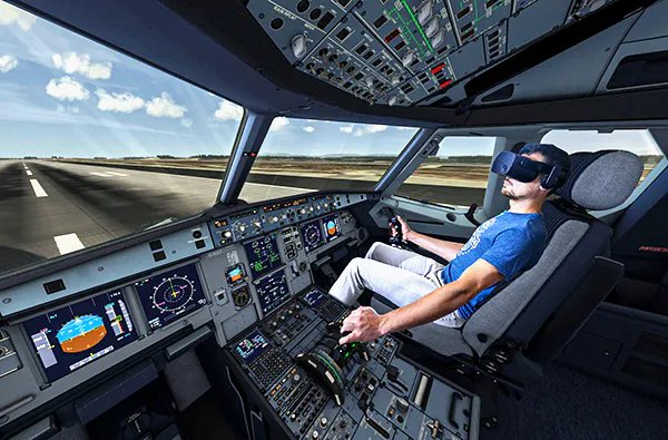Flugsimulator VR in Frankfurt am Main (15 Min.) - 2