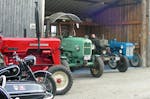 Oldtimer-Traktor fahren