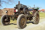 Oldtimer-Traktor fahren