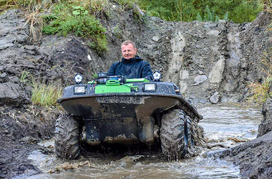 Amphibienfahrzeug Argo 8x8 fahren Raum Graz - 2