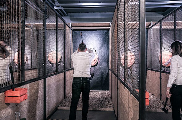 Indoor Axtwerfen und Messerwurf in Weiterstadt für 2 (2 Stunden)