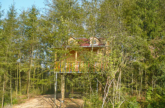 Baumhaus-Übernachtung in Niederbayern für 2 - 4
