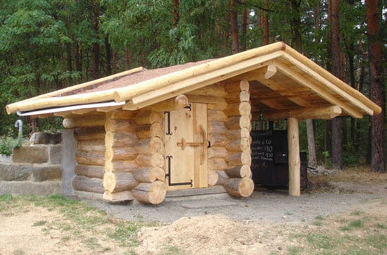 Blockhaus bauen Schnupperkurs