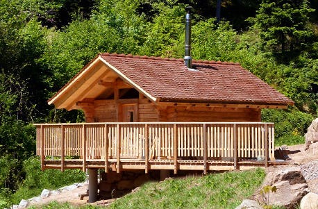 Kuschelnacht in der Blockhütte im Schwarzwald für 2