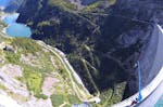 165 Meter Bungy-Sprung am Staudamm Kölnbreinsperre