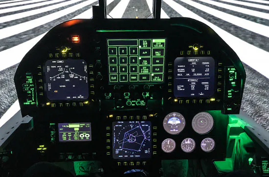 Kampfjet-Flugsimulator F/A-18 Super Hornet Raum Leipzig - 3