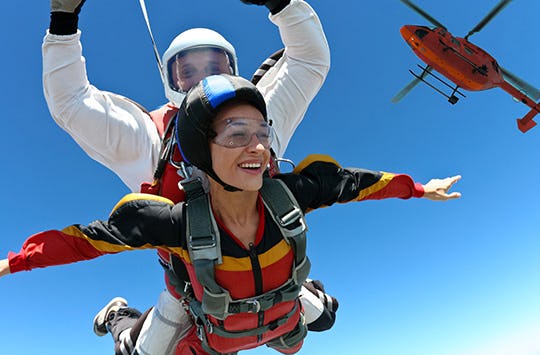 Fallschirm Tandemsprung Schweiz