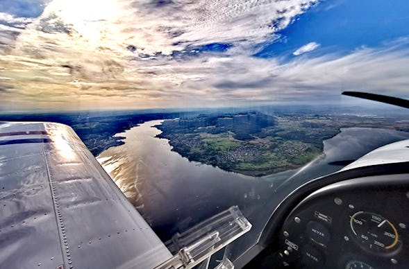 Rundflug mit Selbstfliegen (3 Std.)