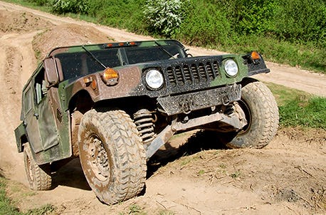 Hummer H1 im Gelände fahren in Mitteldeutschland (60 Min.)