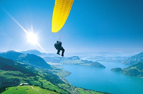 Gleitschirm Tandemflug Schweiz