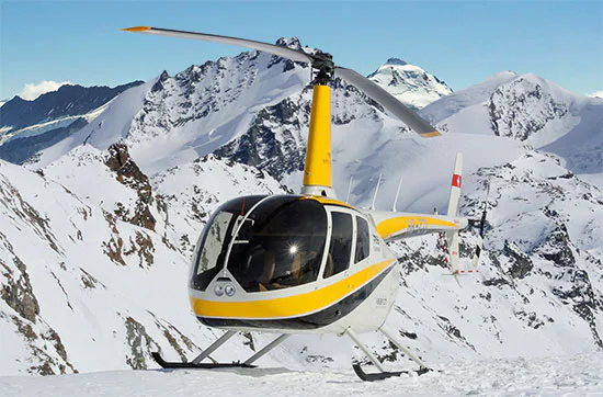 Helikopterflug mit Gletscherlandung Liechtenstein
