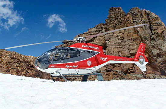 Helikopterflug mit Gletscherlandung Liechtenstein - 3