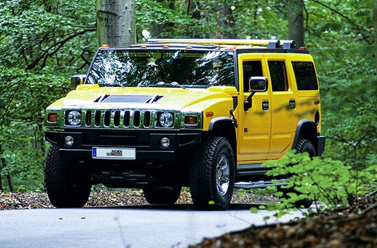 Hummer H2 für 2 Stunden