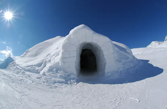 Romantische Iglu-Übernachtung für 2 in der Schweiz - 1