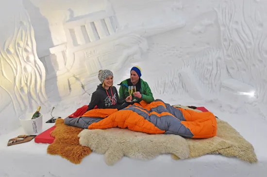 Romantische Iglu-Übernachtung für 2 in der Schweiz - 4