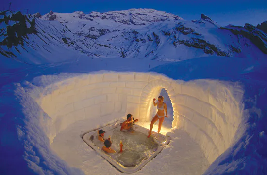 Romantische Iglu-Übernachtung für 2 in der Schweiz - 3