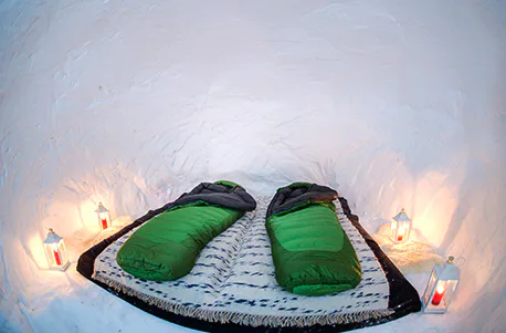 Romantische Nacht im Iglu in Südtirol für 2 - 4