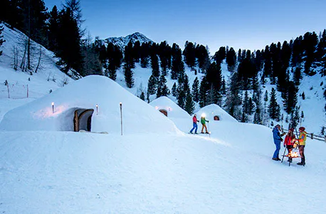 Romantische Nacht im Iglu in Südtirol für 2 - 5