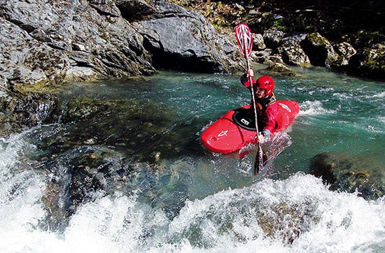 Kajakfahren im Mangfalltal