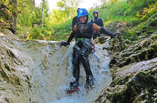 Canyoning für Kinder