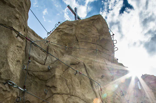 Klettersteig-Welt im Raum Berlin für 2 - 6