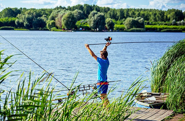 Lachsforellen fischen für 2