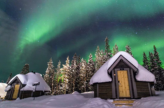 Übernachtung in der Glasdach-Hütte in Lappland für 2 - 2