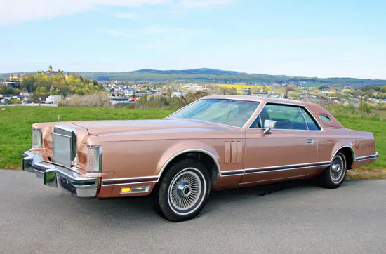 Lincoln Continental Mark V fahren bei Koblenz (1 Tag) - 1