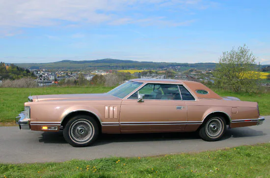 Lincoln Continental Mark V fahren bei Koblenz (1 Tag) - 2