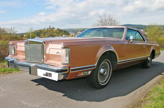 Lincoln Continental Mark V fahren bei Koblenz (1 Tag) - 4