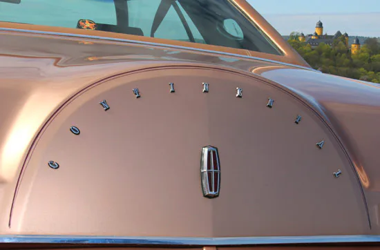 Lincoln Continental Mark V fahren bei Koblenz (1 Tag) - 7