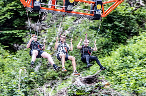Mega Dive Riesenschaukel in Kärnten