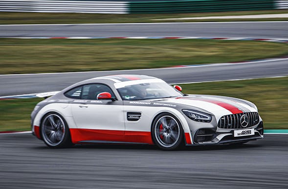 Mercedes AMG GT-S Renntaxi (3 Rdn.)