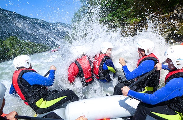 Rafting und Klettersteig Imster Schlucht Sautens