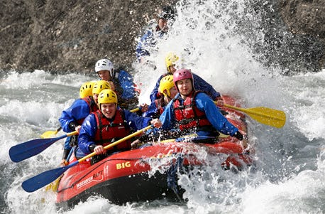 Rafting Tour Schweiz (1/2 Tag)