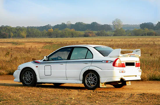 Rallye fahren im Mitsubishi Lancer Evo VI in Ungarn - 1