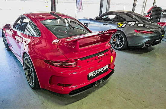 Porsche GT3 & Mercedes AMG GT-S Nordschleifen-Renntaxi - 6