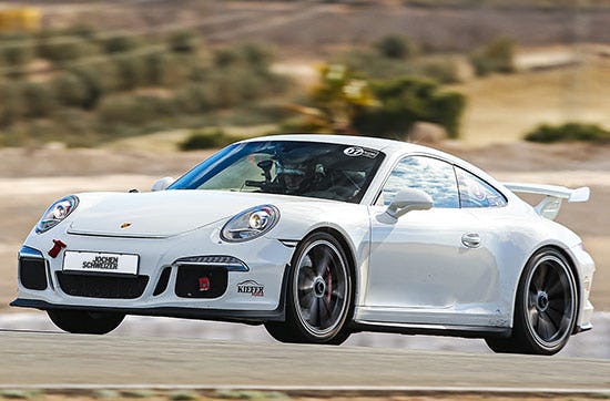 Porsche GT3 CS Race-Taxi beim NLS-Rennen am Nürburgring