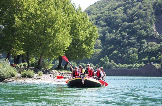 Riverrafting auf dem Rhein bei Assmannshausen - 2