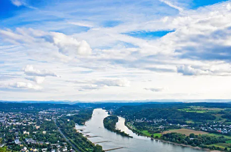 Heli-Stadionrundflug übers Rheinland - 8