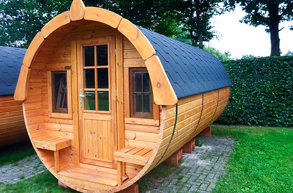 Übernachtung Schlaffass in Werlte für 2